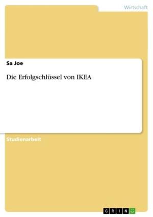 Cover of the book Die Erfolgschlüssel von IKEA by Andreas Glombitza