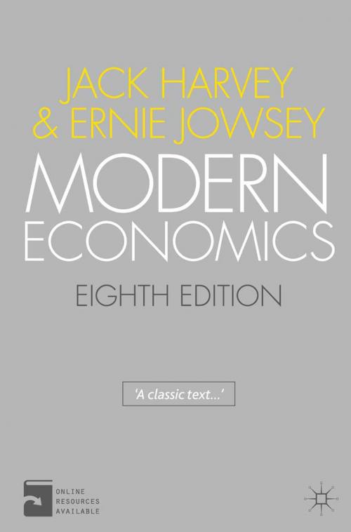 Cover of the book Modern Economics by Jack Harvey, Ernie Jowsey, Macmillan Education UK