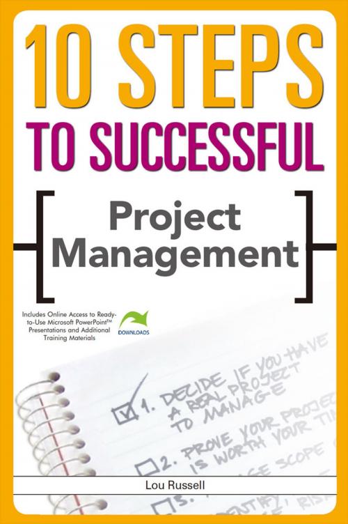 Cover of the book 10 Steps to Successful Project Management by Lou Russell, Association for Talent Development