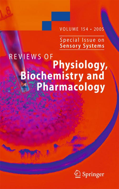 Cover of the book Reviews of Physiology, Biochemistry and Pharmacology 154 by , Springer Berlin Heidelberg