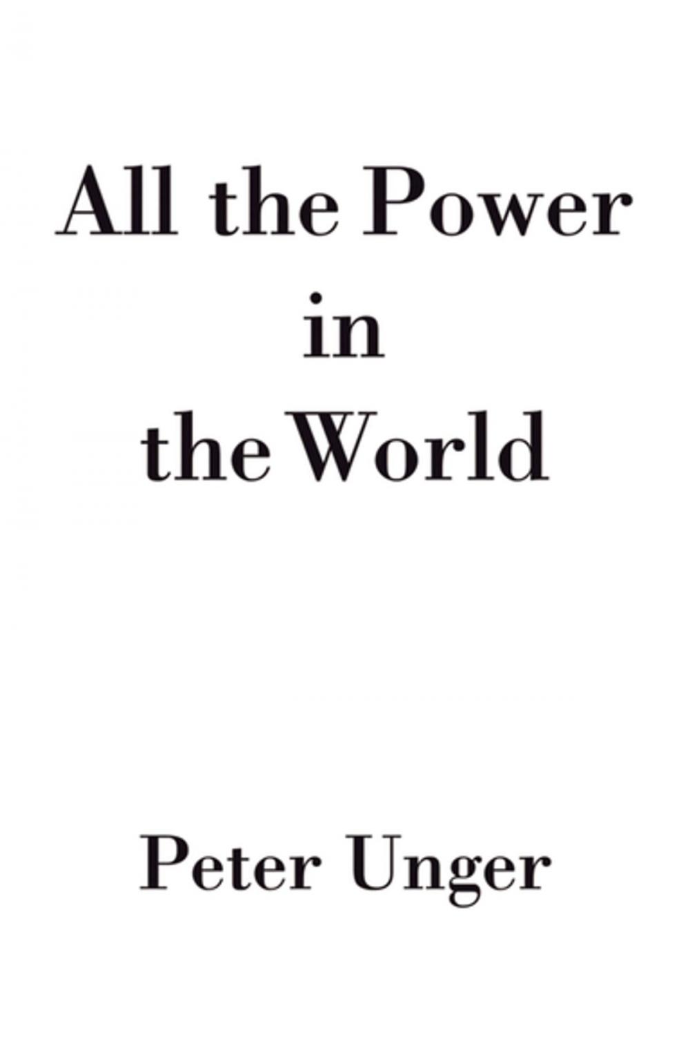 Big bigCover of All the Power in the World