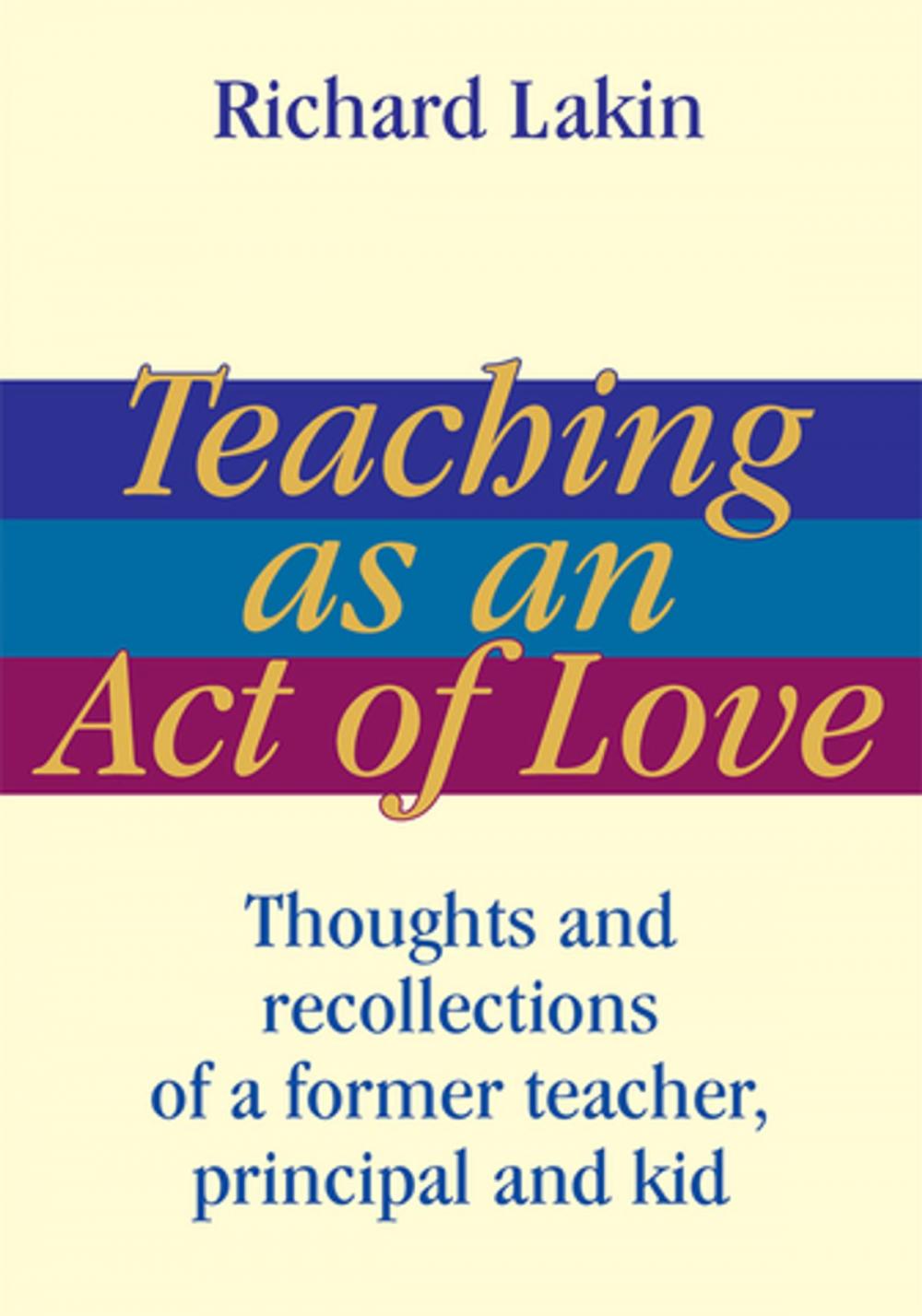 Big bigCover of Teaching as an Act of Love