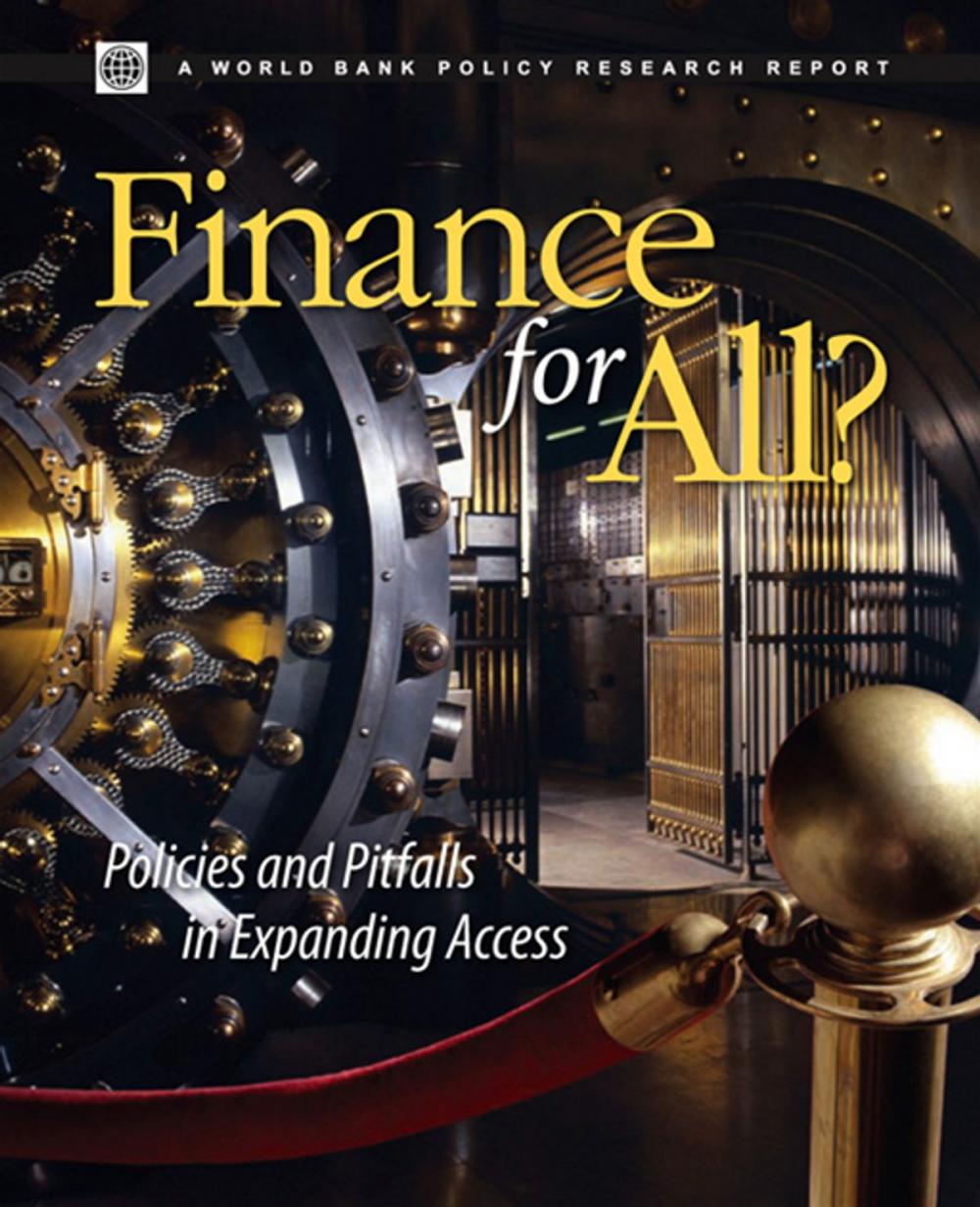 Big bigCover of Finance For All?: Policies And Pitfalls In Expanding Access