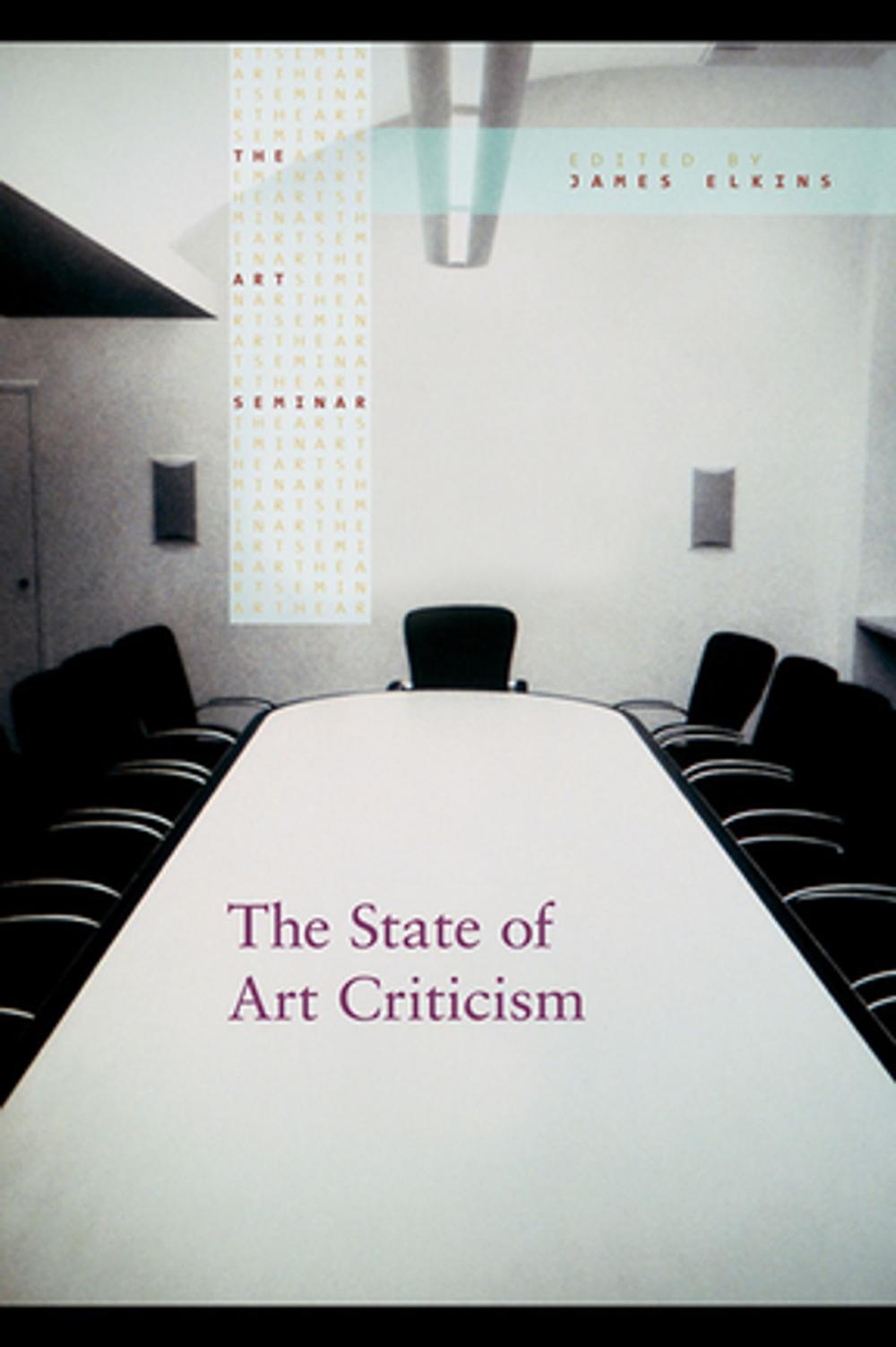 Big bigCover of The State of Art Criticism