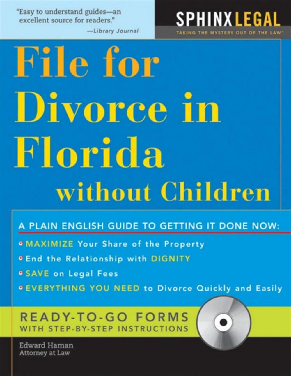 Big bigCover of How To File For Divorce In Florida Without Children