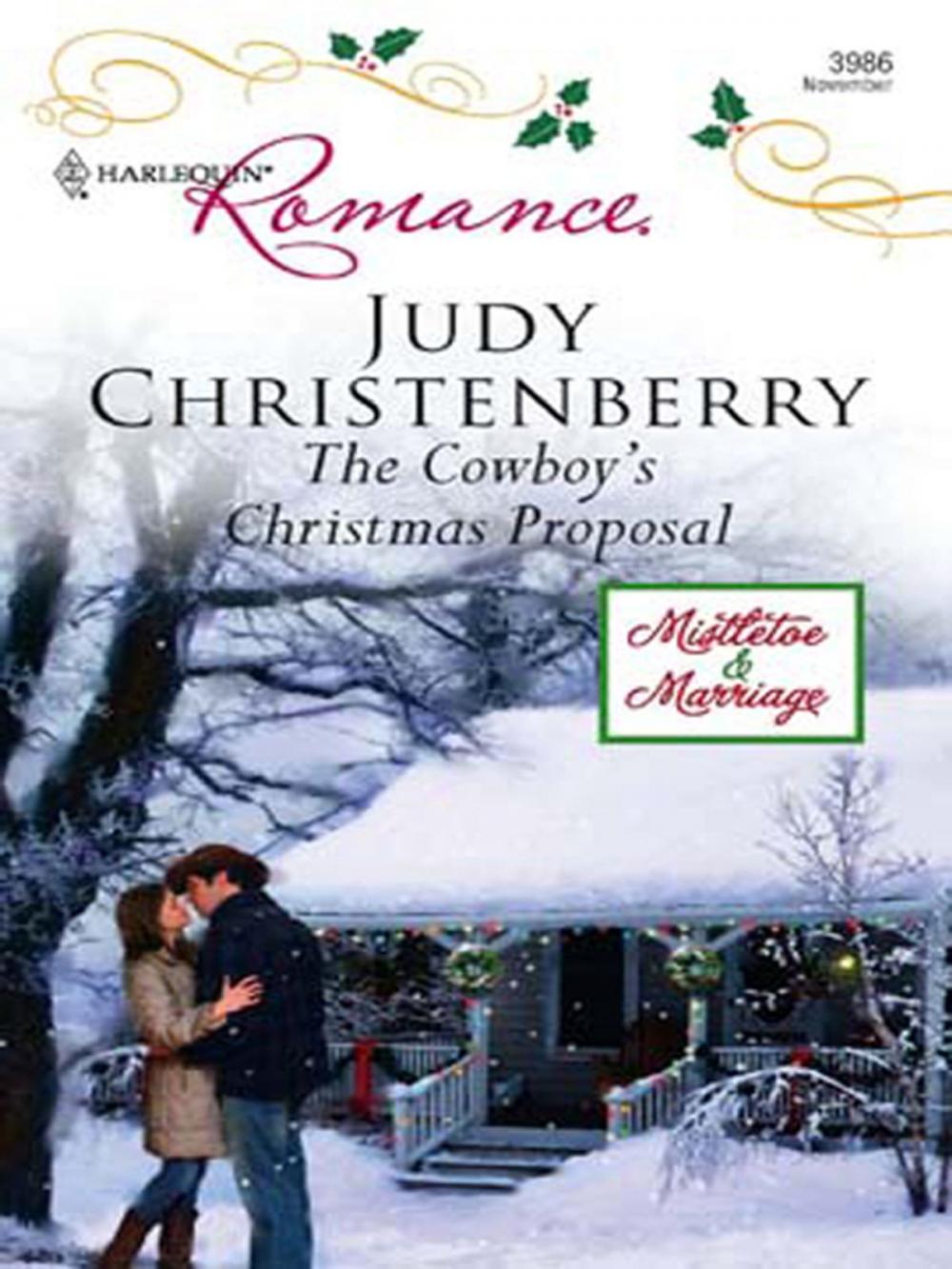 Big bigCover of The Cowboy's Christmas Proposal