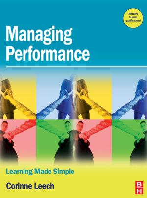 Cover of the book Managing Performance by Anne West, Jane Lewis