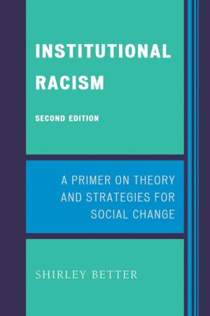 Cover of the book Institutional Racism by Bruce S. Cooper, Carlos R. McCray, Stephen V. Coffin