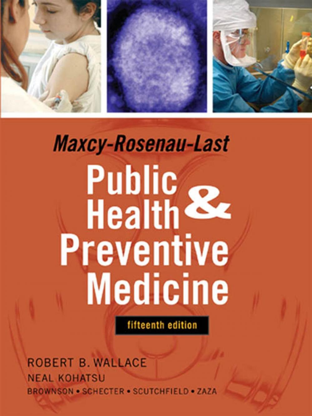 Big bigCover of Maxey-Rosenau-Last Public Health and Preventive Medicine: Fifteenth Edition