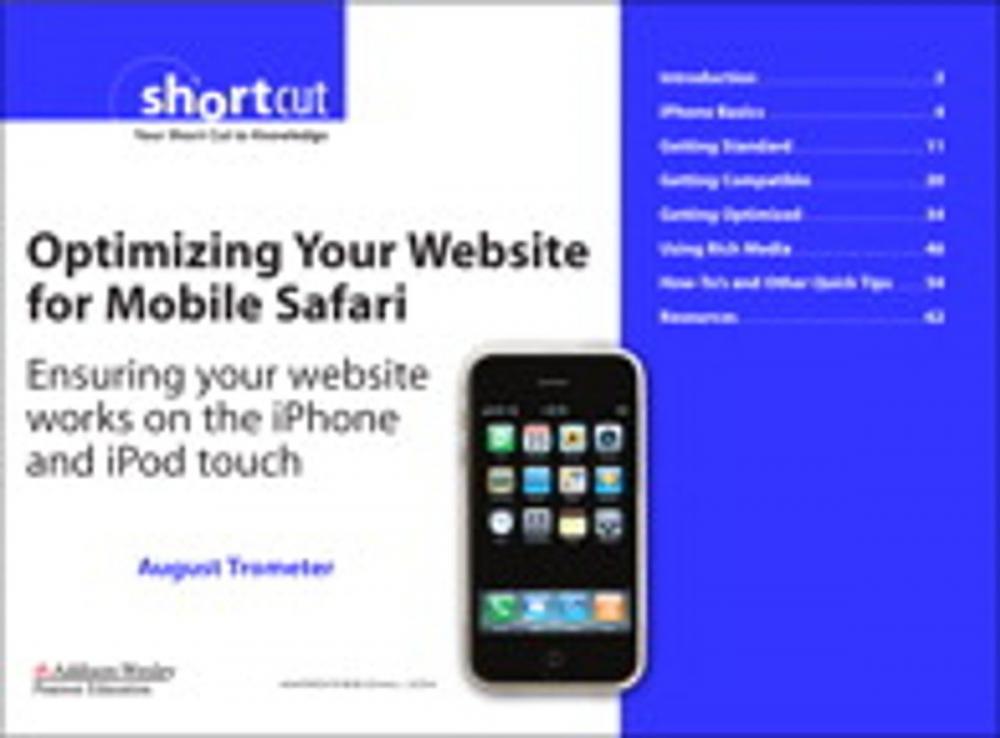 Big bigCover of Optimizing Your Website for Mobile Safari