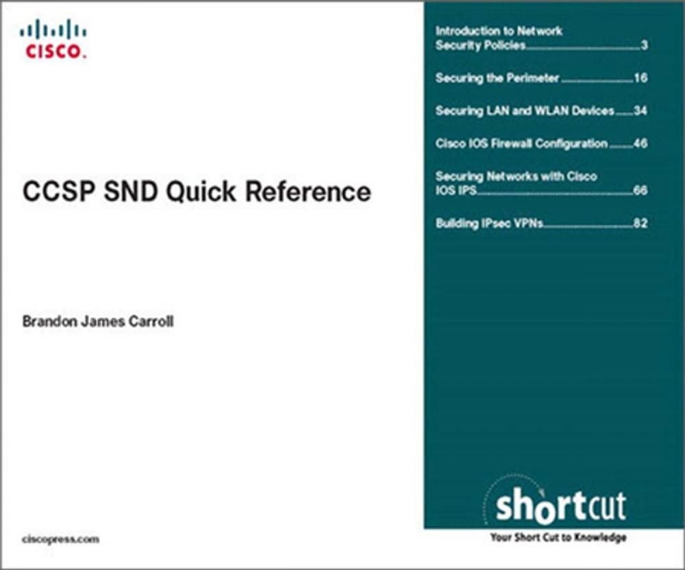 Big bigCover of CCSP SND Quick Reference