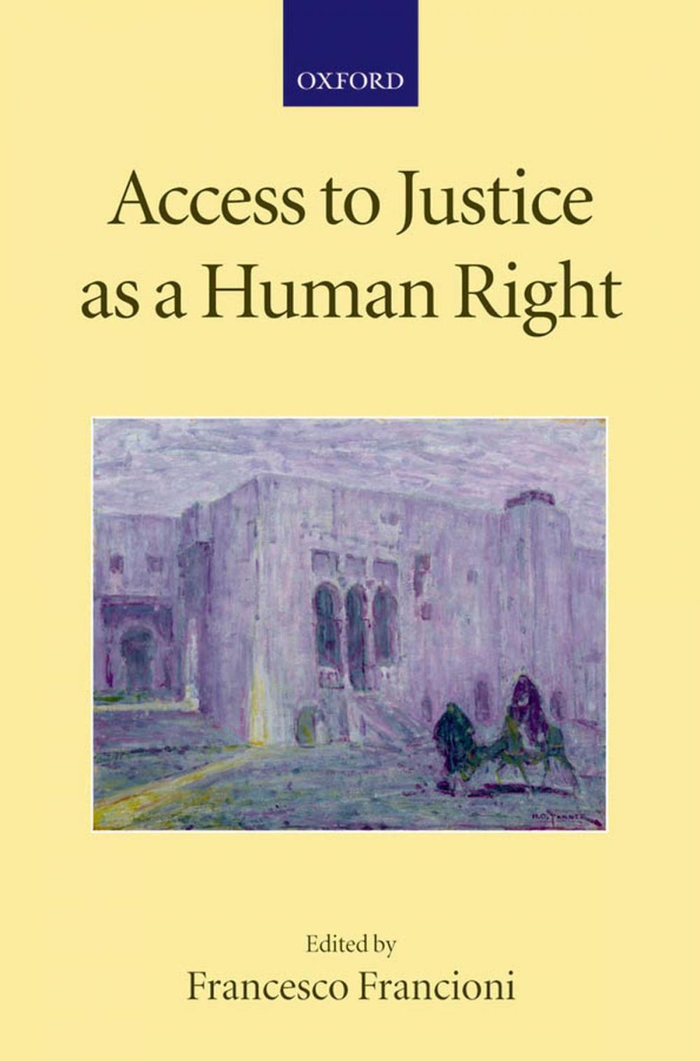 Big bigCover of Access to Justice as a Human Right