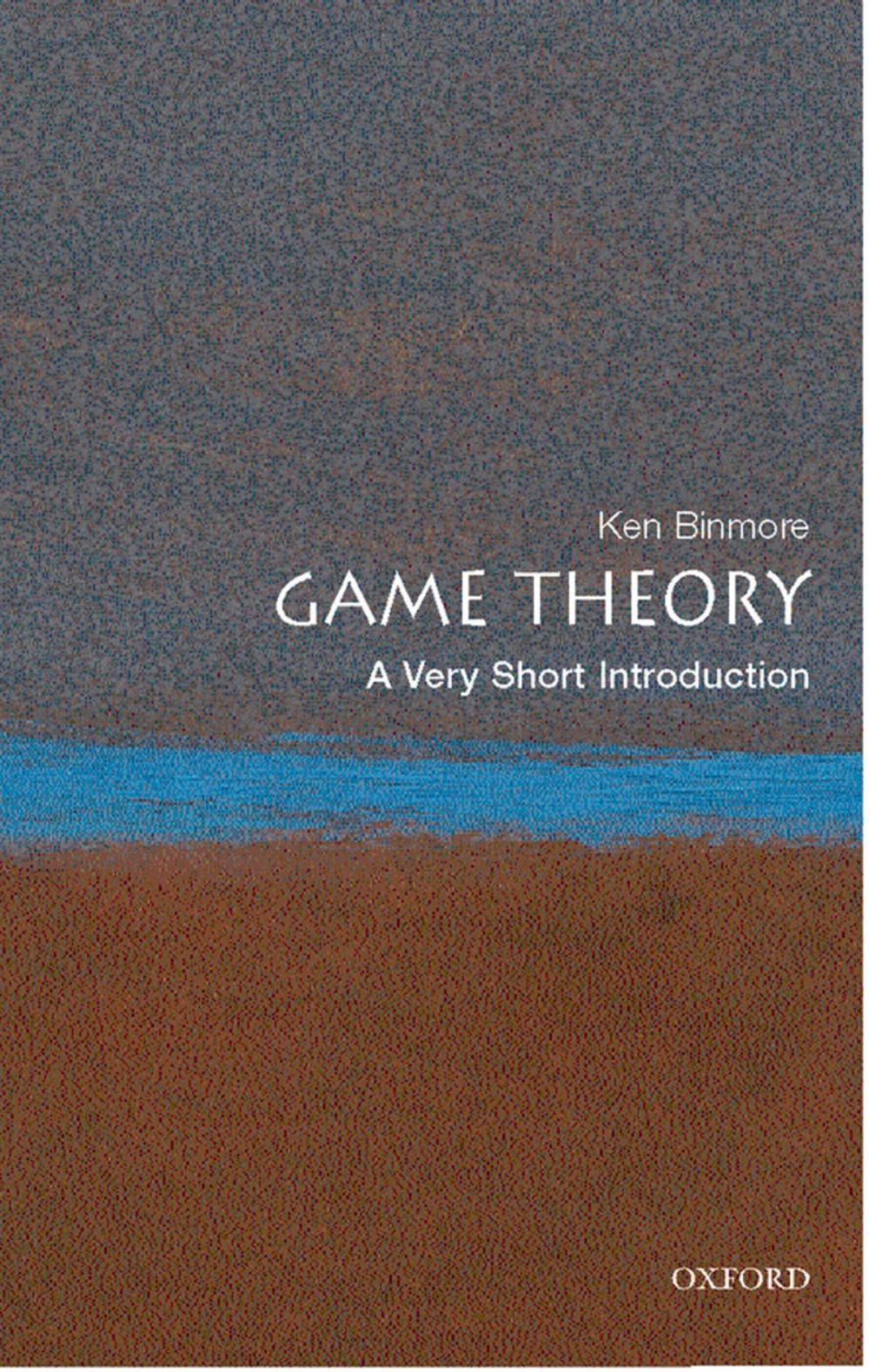 Big bigCover of Game Theory: A Very Short Introduction