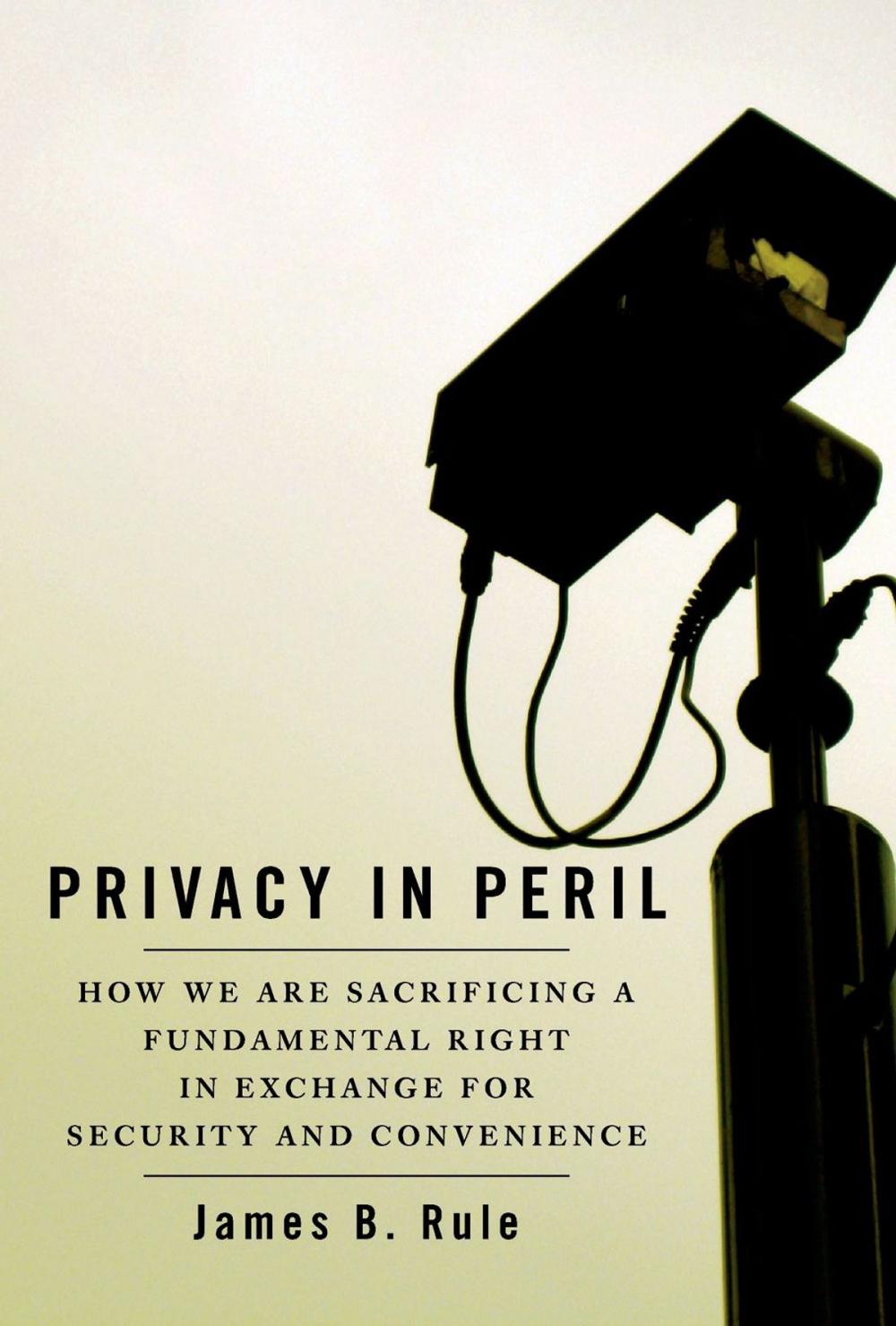 Big bigCover of Privacy in Peril