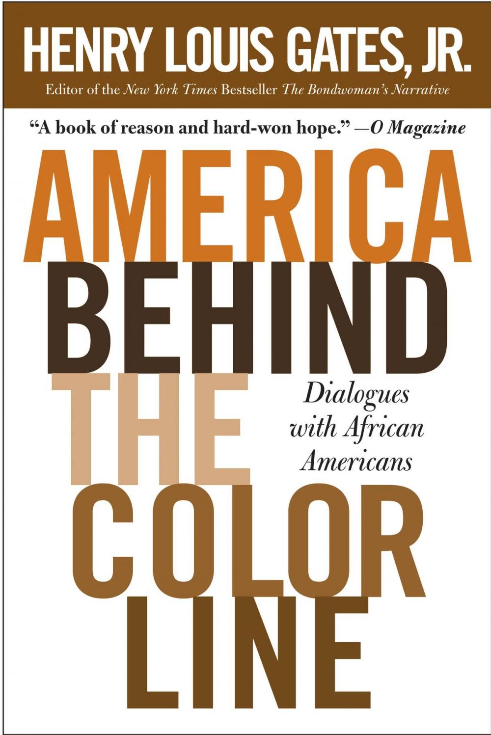 Big bigCover of America Behind The Color Line