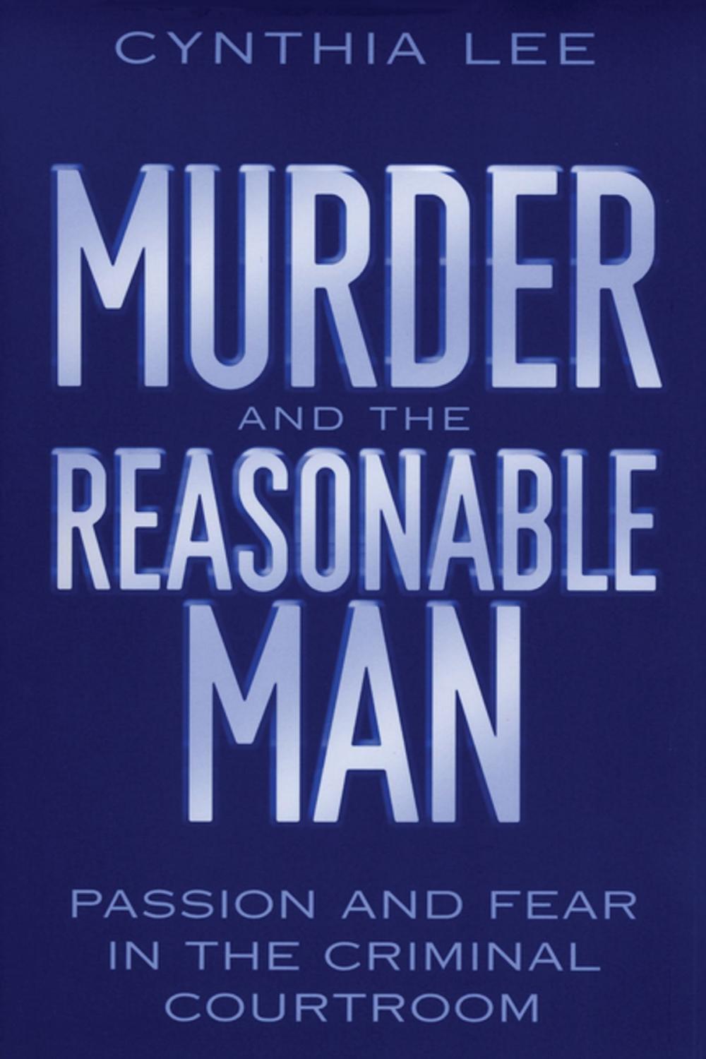 Big bigCover of Murder and the Reasonable Man