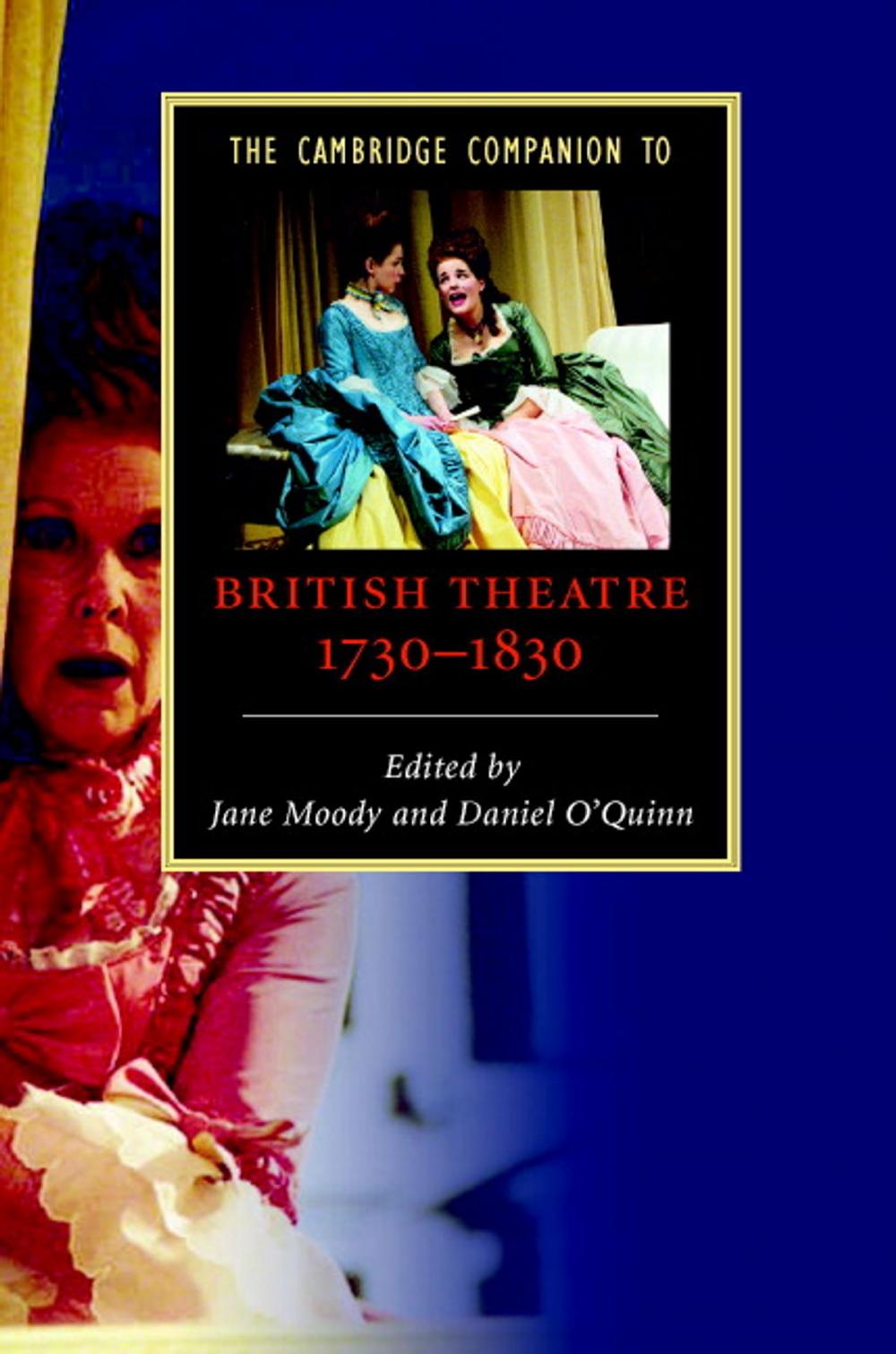 Big bigCover of The Cambridge Companion to British Theatre, 1730–1830