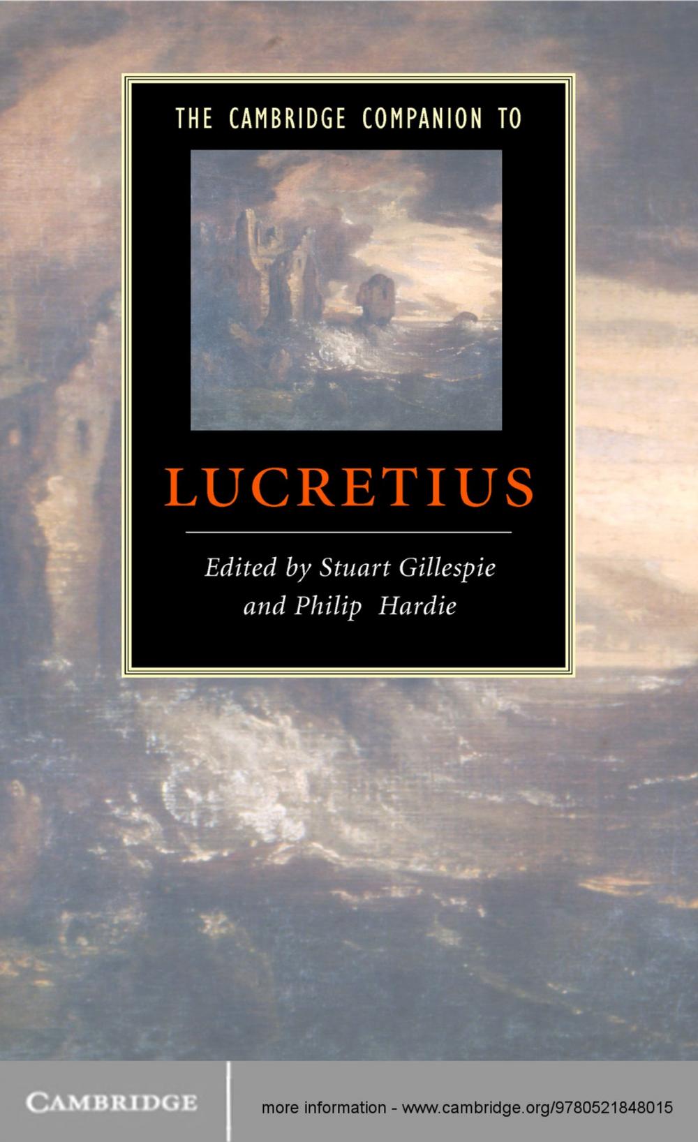 Big bigCover of The Cambridge Companion to Lucretius