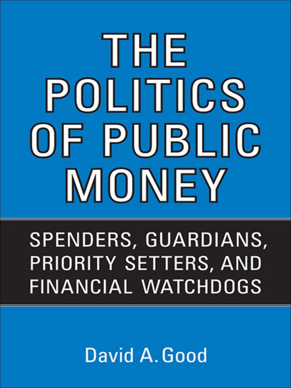 Big bigCover of Politics of  Public Money