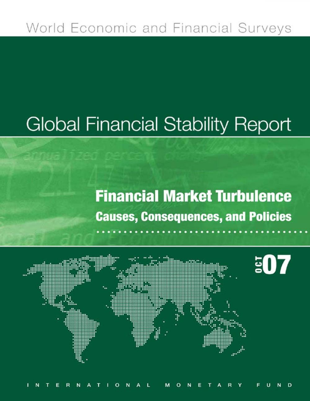 Big bigCover of Global Financial Stability Report, October 2007