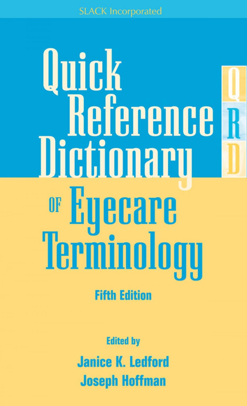 Big bigCover of Quick Reference Dictionary of Eyecare Terminology, Fifth Edition