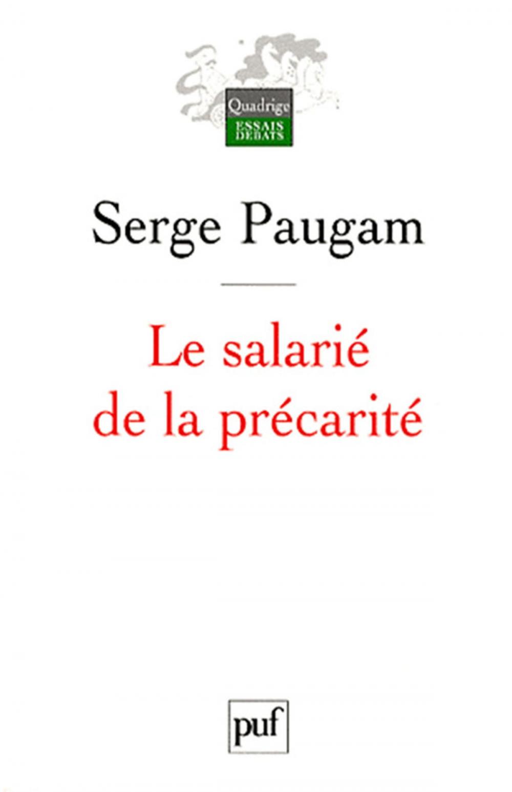 Big bigCover of Le salarié de la précarité