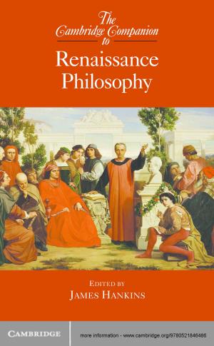 Cover of the book The Cambridge Companion to Renaissance Philosophy by Penny Gay