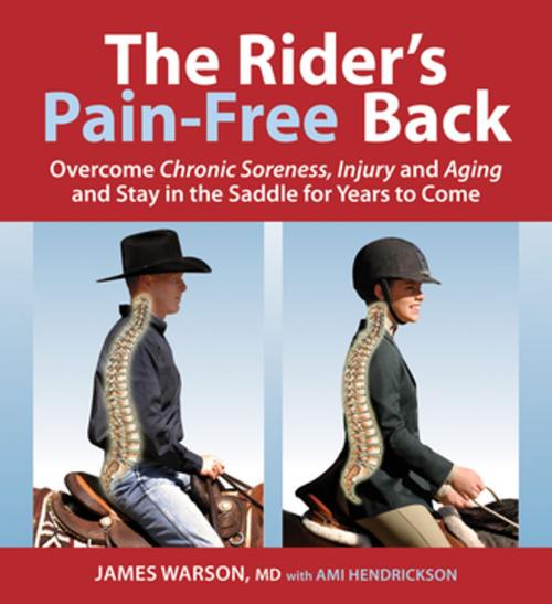 Cover of the book The Rider's Pain-Free Back by James Warson, Trafalgar Square Books