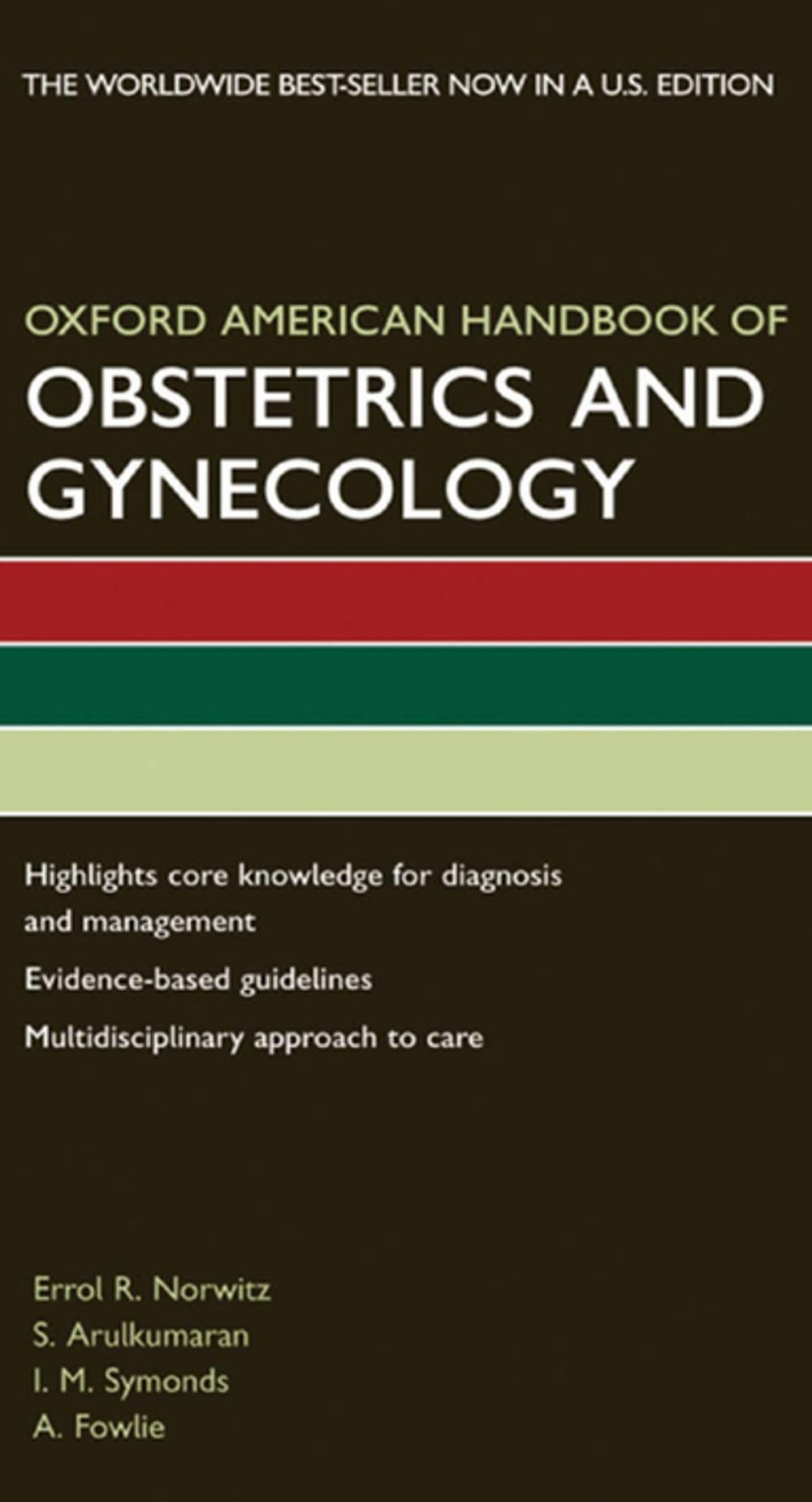 Big bigCover of Oxford American Handbook of Obstetrics and Gynecology