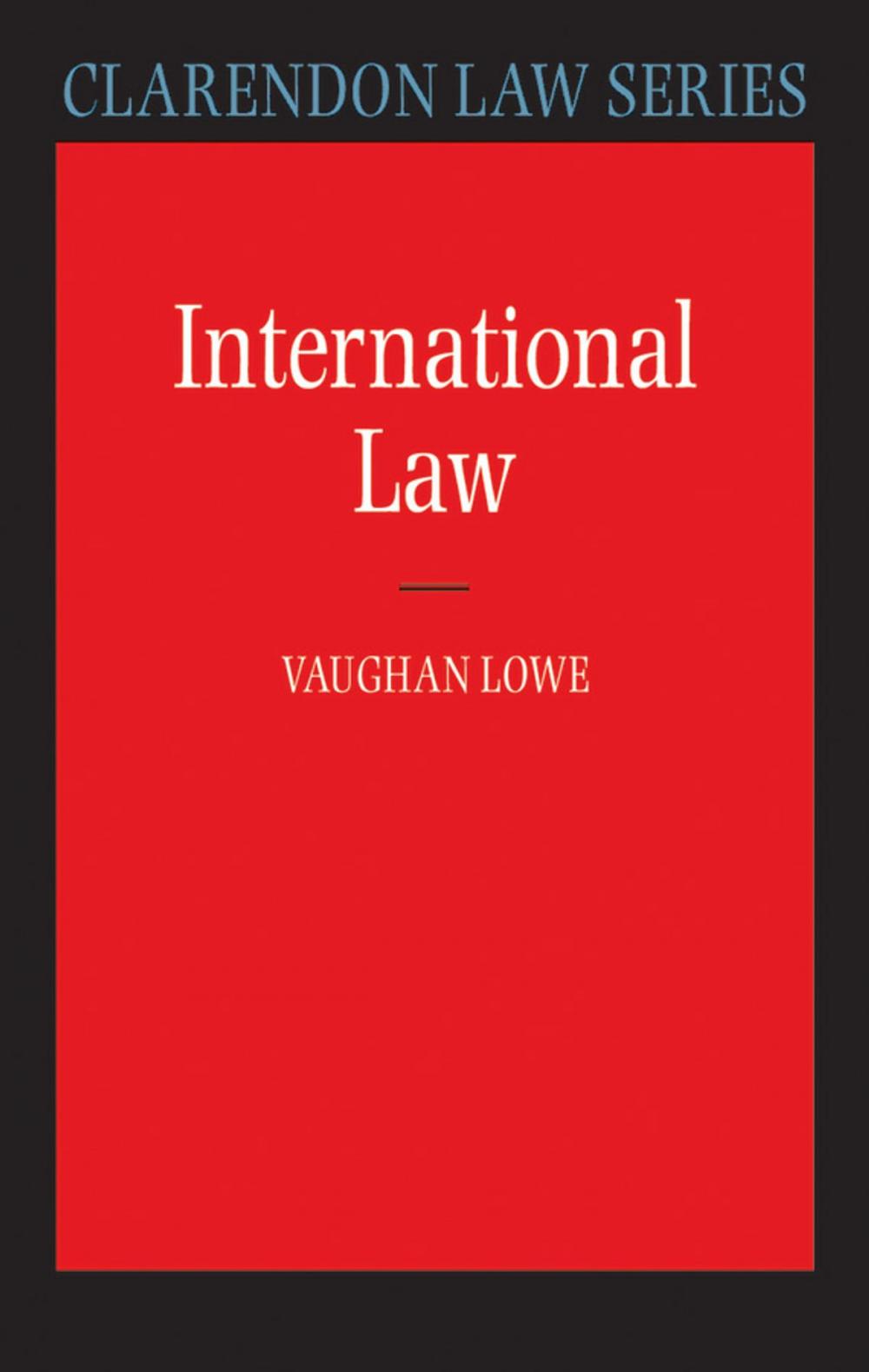 Big bigCover of International Law