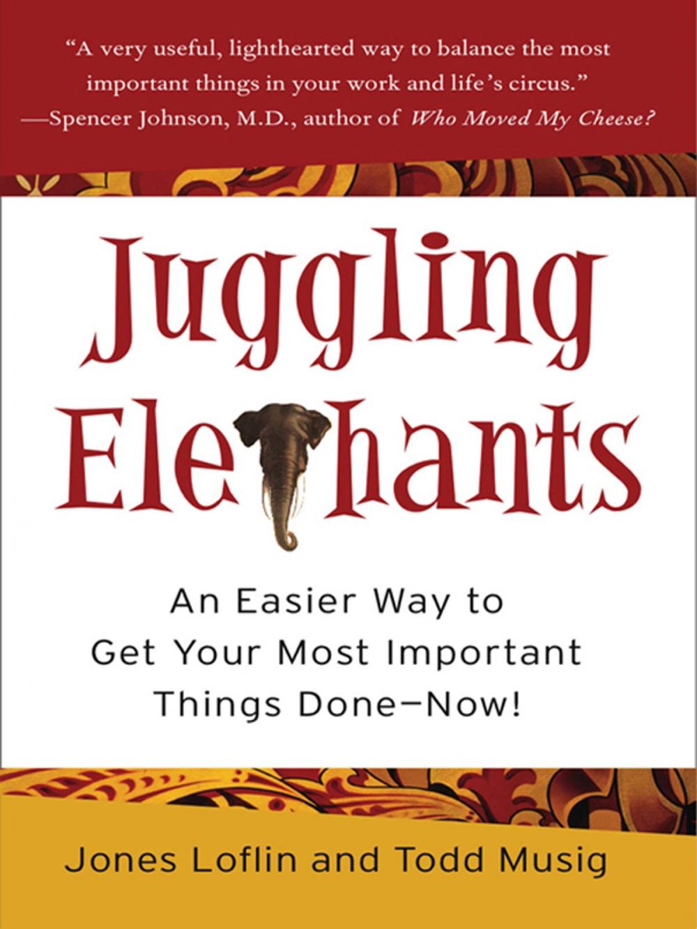 Big bigCover of Juggling Elephants