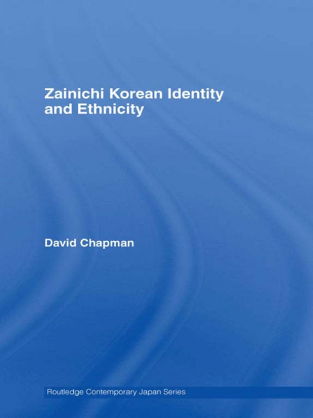 Big bigCover of Zainichi Korean Identity and Ethnicity