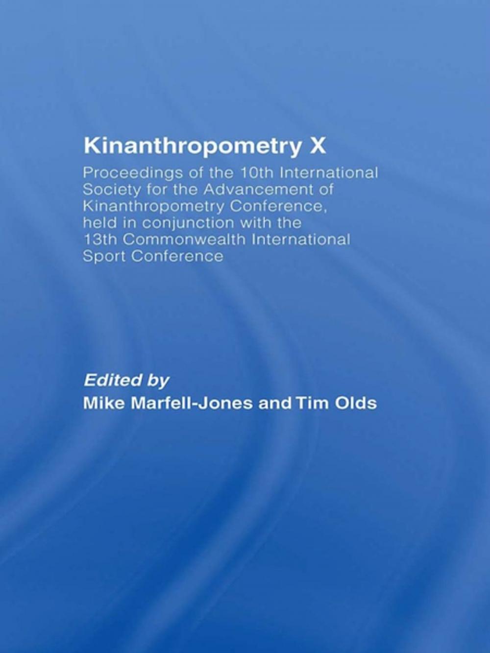 Big bigCover of Kinanthropometry X