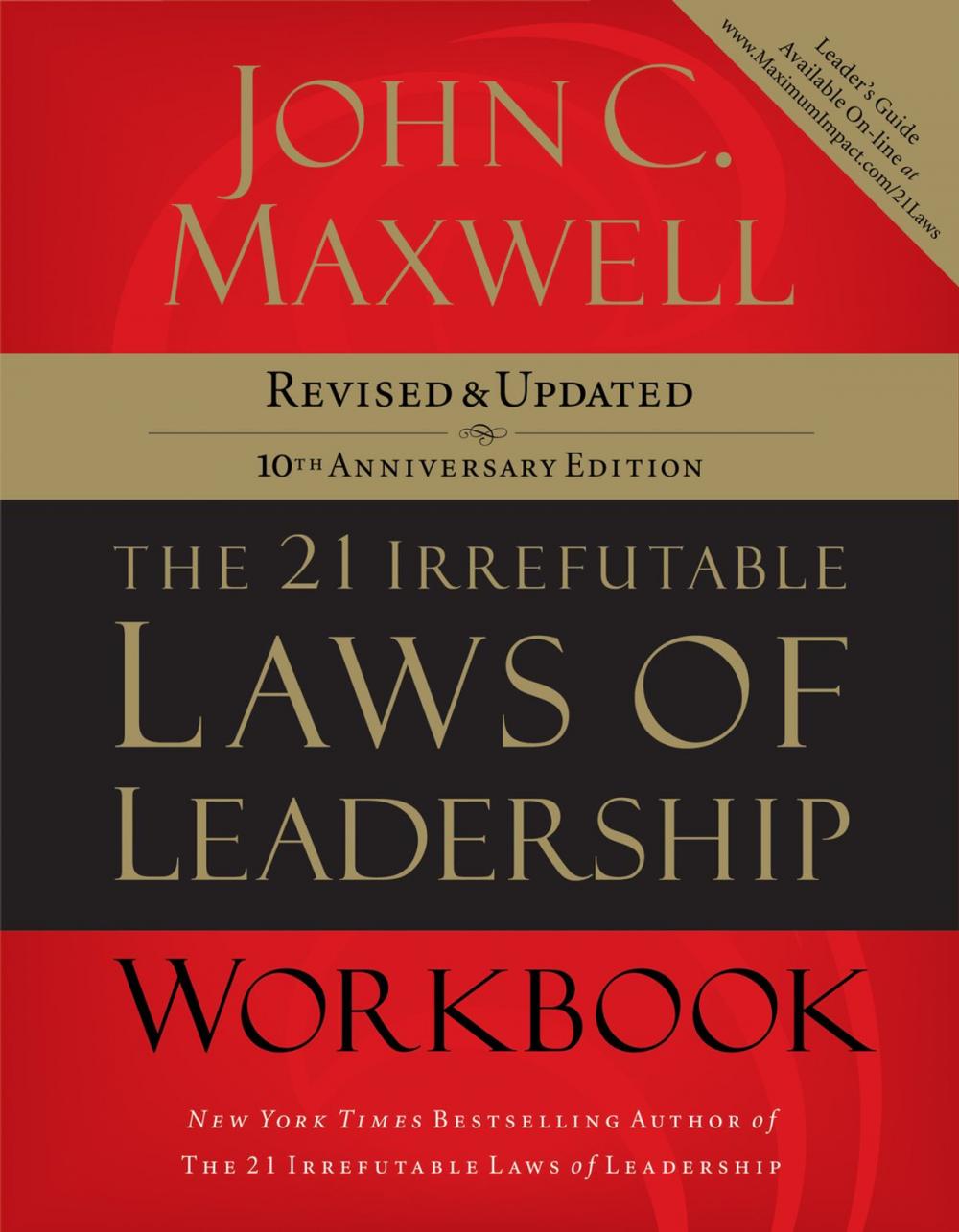 Big bigCover of The 21 Irrefutable Laws of Leadership Workbook