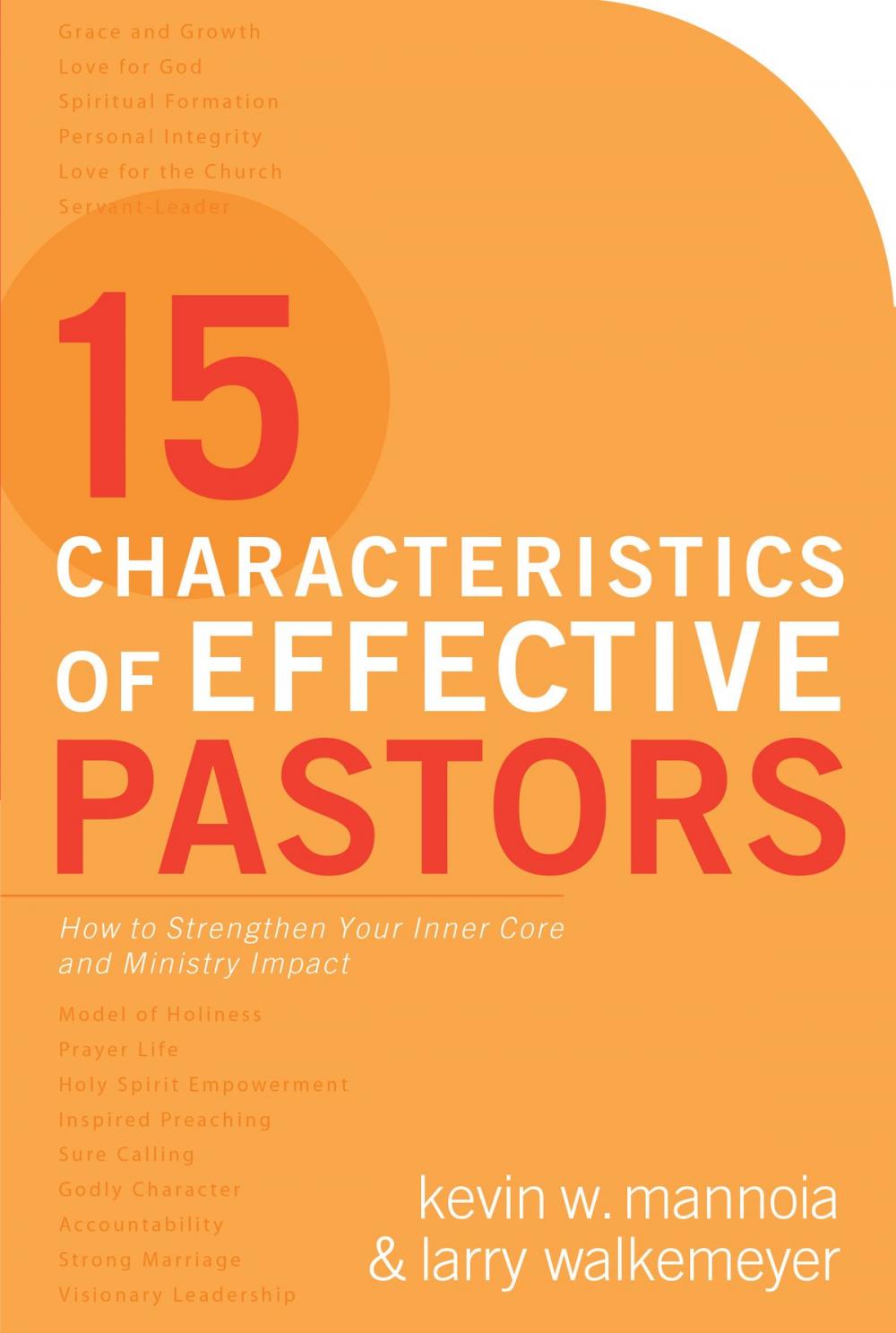 Big bigCover of 15 Characteristics of Effective Pastors