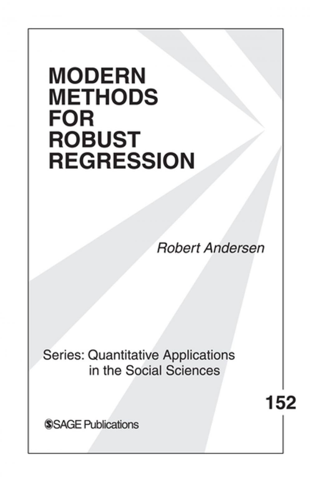 Big bigCover of Modern Methods for Robust Regression