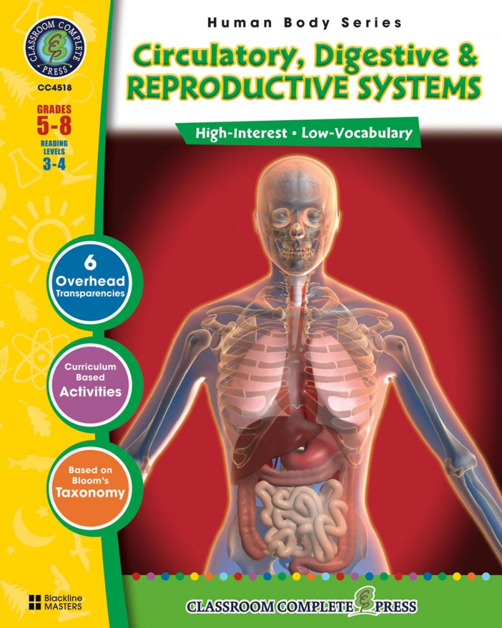 Big bigCover of Circulatory, Digestive & Reproductive Systems Gr. 5-8