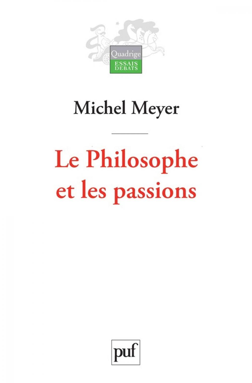 Big bigCover of Le Philosophe et les passions