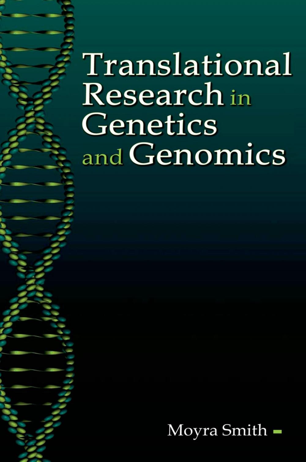 Big bigCover of Translational Research in Genetics and Genomics