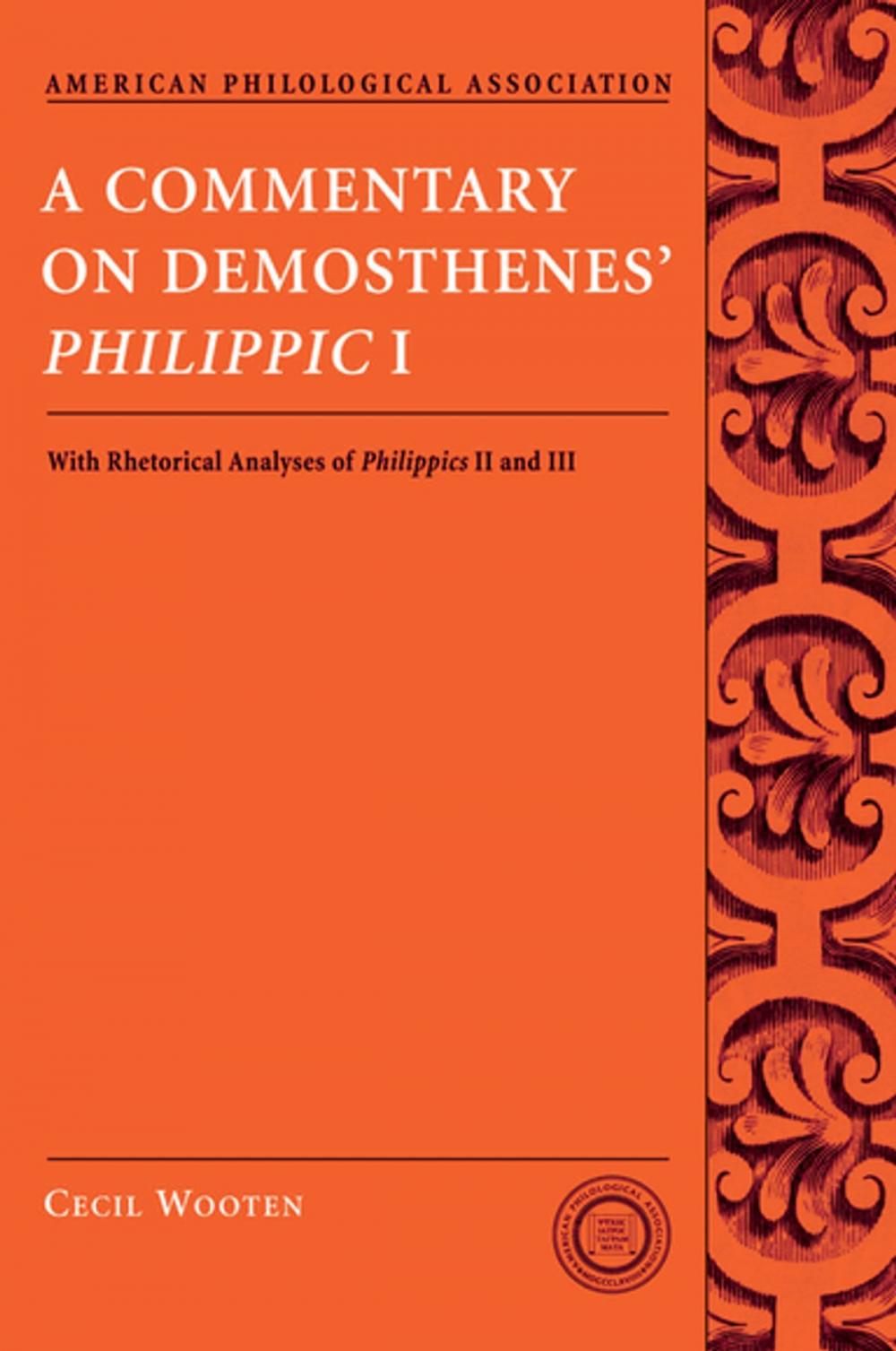 Big bigCover of A Commentary on Demosthenes' Philippic I