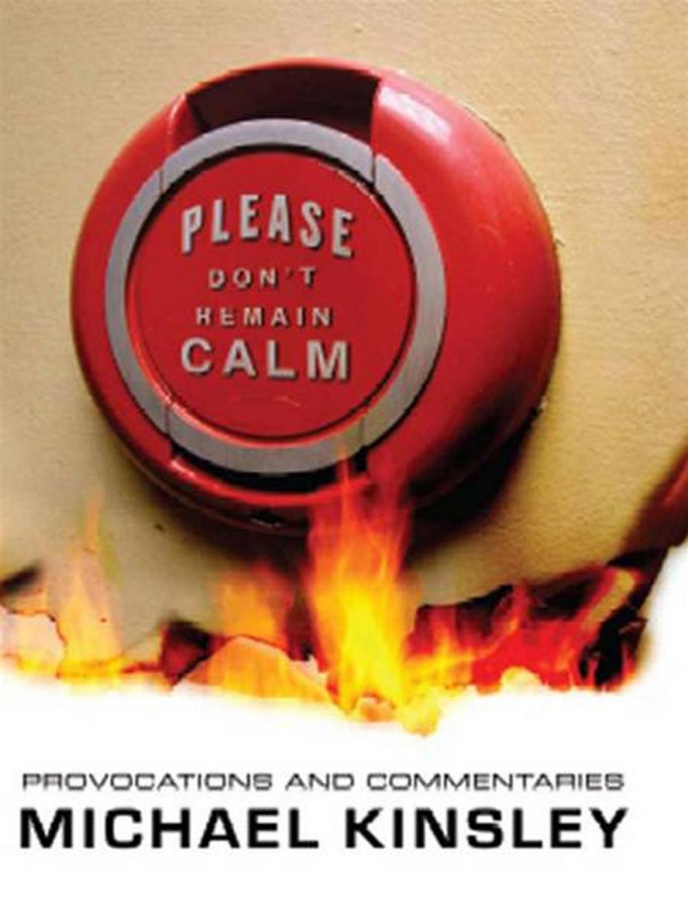 Big bigCover of Please Don't Remain Calm: Provocations and Commentaries