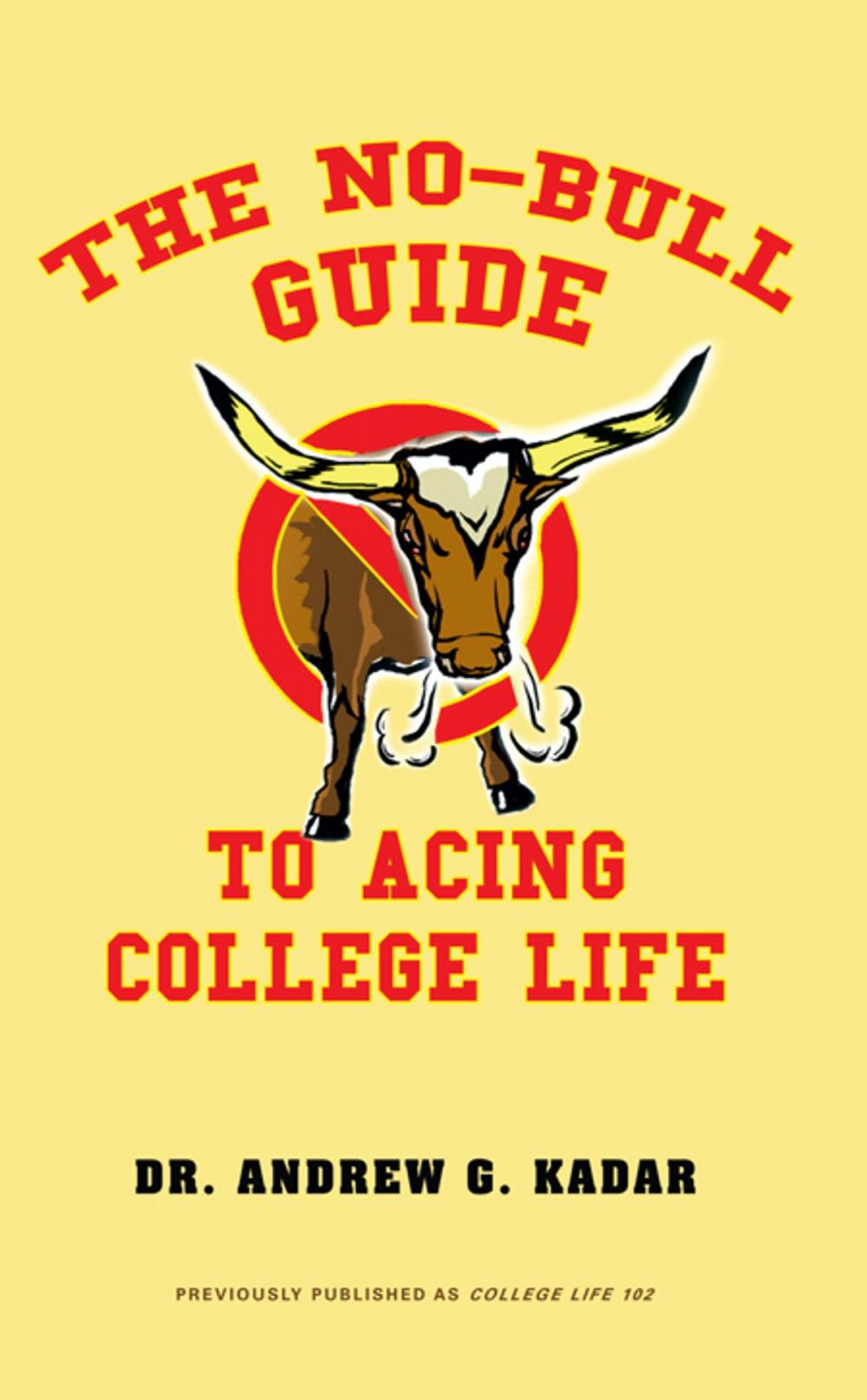 Big bigCover of The No-Bull Guide to Acing College Life