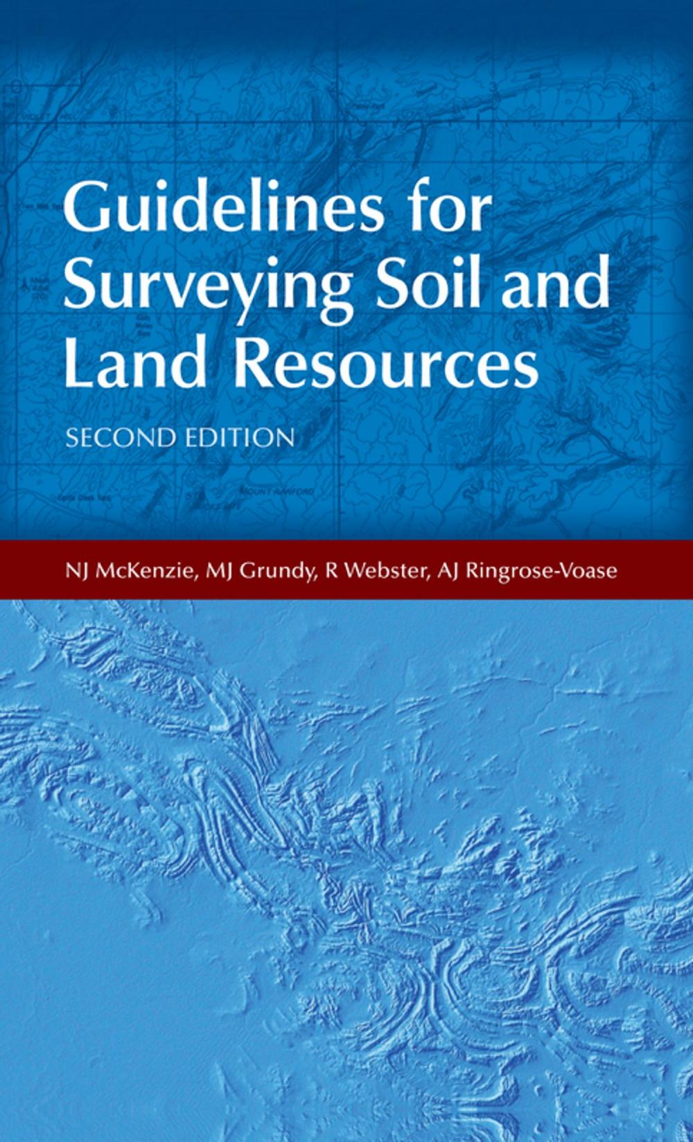 Big bigCover of Guidelines for Surveying Soil and Land Resources