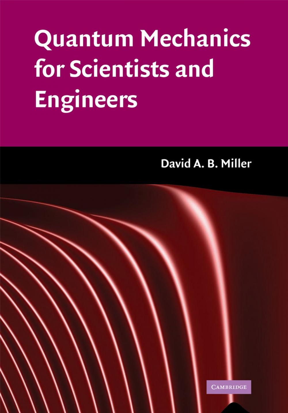 Big bigCover of Quantum Mechanics for Scientists and Engineers