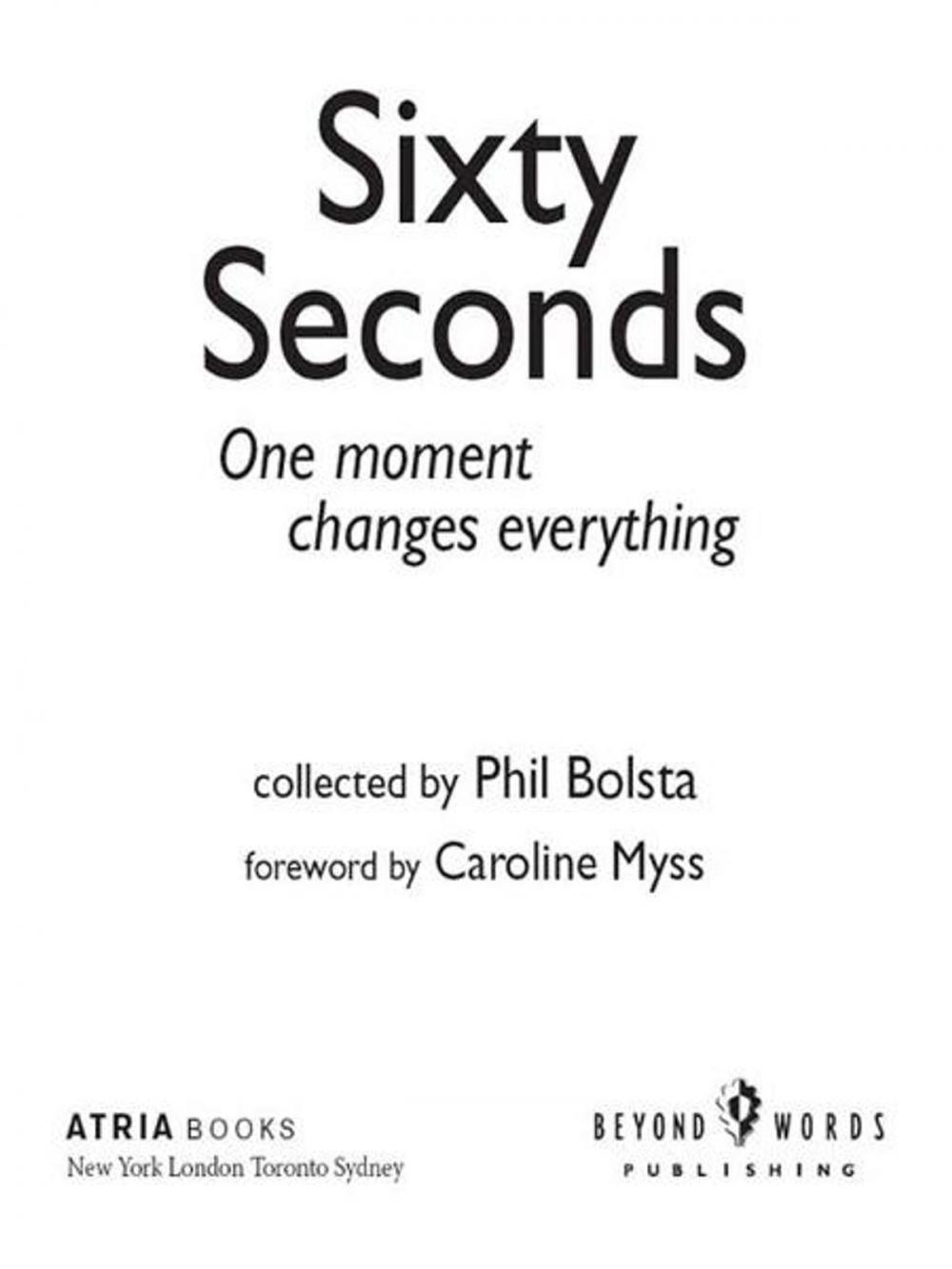 Big bigCover of Sixty Seconds