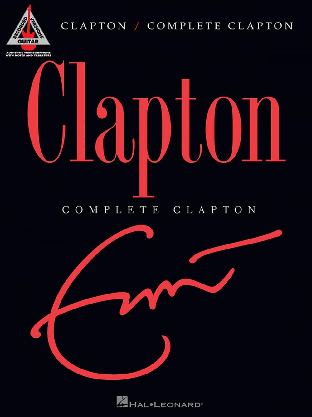 Big bigCover of Complete Clapton Guitar Songbook