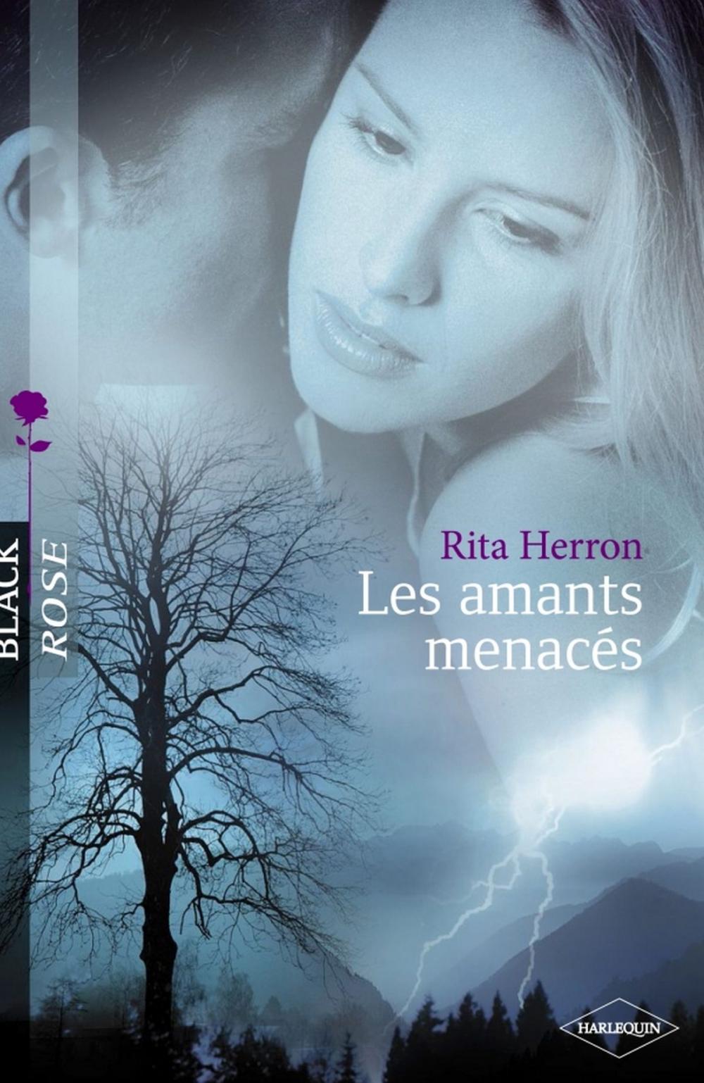 Big bigCover of Les amants menacés (Harlequin Black Rose)