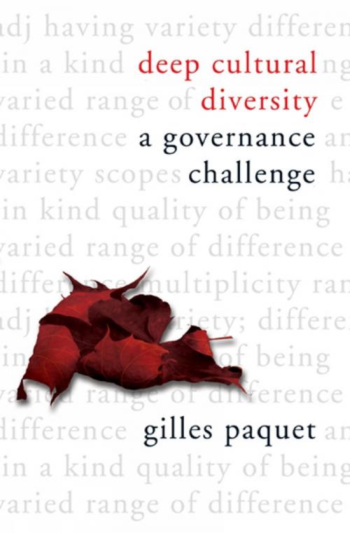 Cover of the book Deep Cultural Diversity by Gilles Paquet, University of Ottawa Press