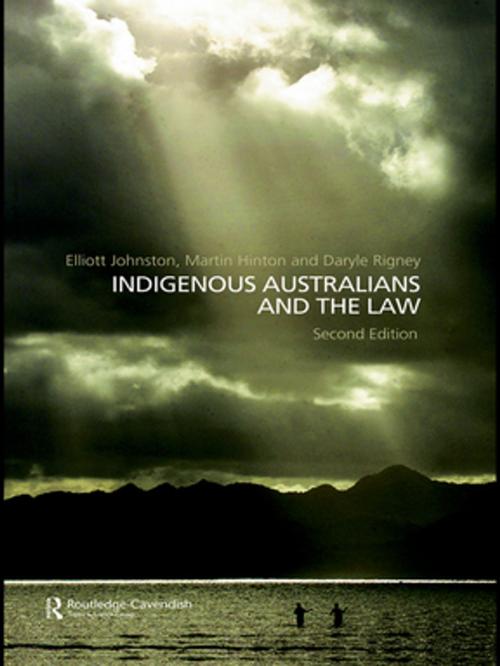 Cover of the book Indigenous Australians and the Law by , Taylor and Francis