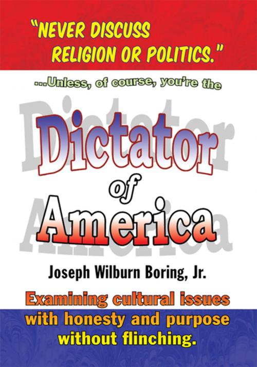 Cover of the book Dictator of America by Joseph Wilburn Boring Jr., Xlibris US